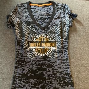 Harley Davidson VNeck Tee